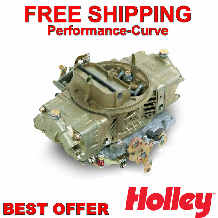 Holley 650 CFM Double Pumper Carburetor Mechanical Secondary - 0-4777C