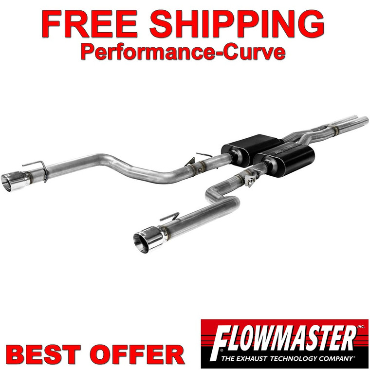 Flowmaster American Thunder Exhaust Cat Back fits 15-21 Charger Hellcat - 817758