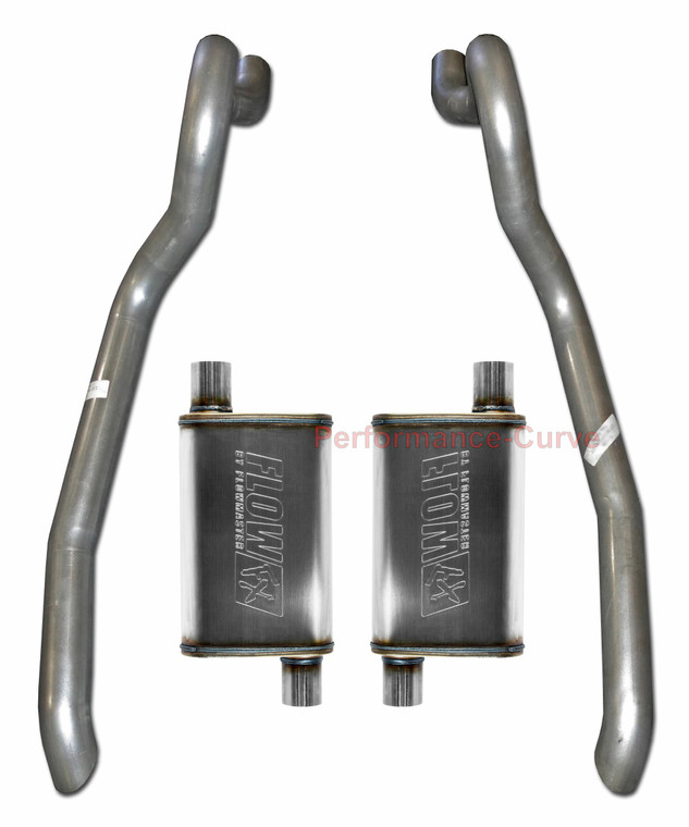 86-93 Ford Mustang GT 5.0 Performance Exhaust System w/ FlowFX Mufflers