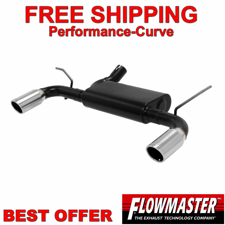 Flowmaster Force II Exhaust System fits 07-11 Jeep Wrangler 3.8L - 817738