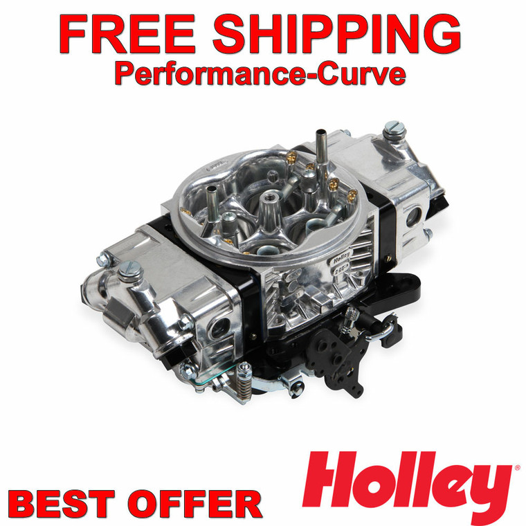 Holley 650 CFM Track Warrior Carburetor Mechanical Secondary - 0-67199BK