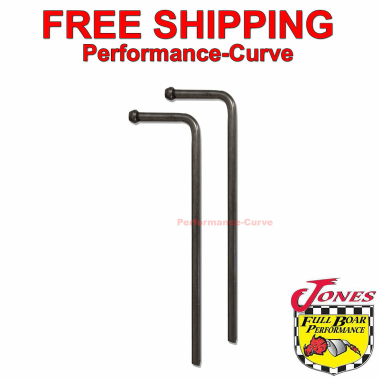 Arrow Head 3/8" x 10" Exhaust Rod Hanger 90 Degree - 2 Pcs