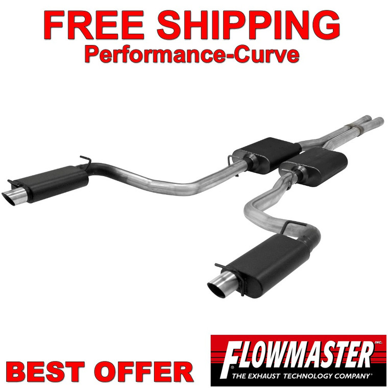 Flowmaster Force II Exhaust System - Dodge Charger - Chrysler 300 5.7L - 817502