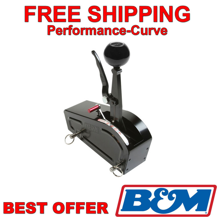 B&M Automatic Gated Shifter - Pro Stick -Black - 81706