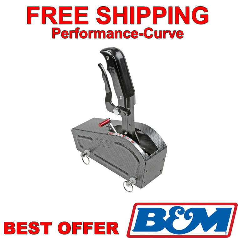 B&M Automatic Gated Shifter - Magnum Grip Stealth Pro Stick - 81059