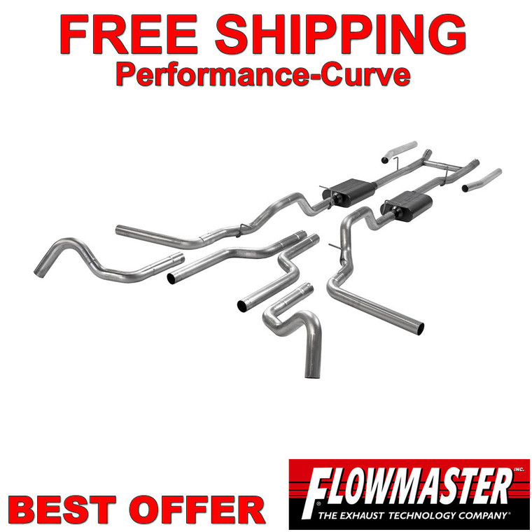 Flowmaster American Thunder Exhaust System Fits 67-72 F-100/200/300 - 817938