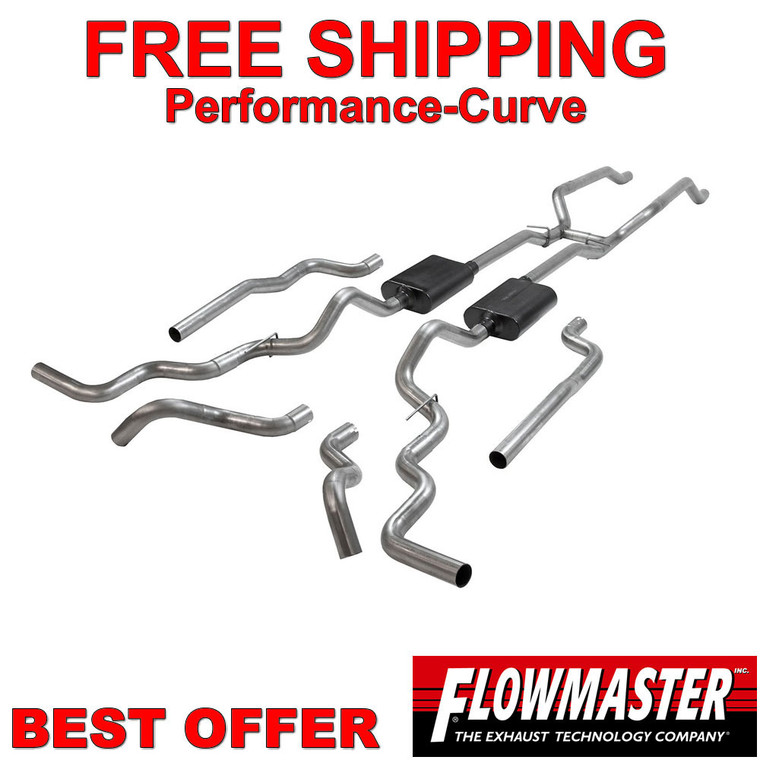 Flowmaster American Thunder Exhaust System Fits 67-72 GM K10 K15 K20 - 817940