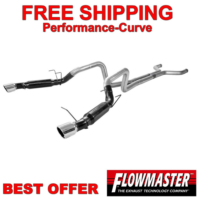 Flowmaster Outlaw Exhaust System - Fits 11-12 Ford Mustang GT 5.0L - 817560