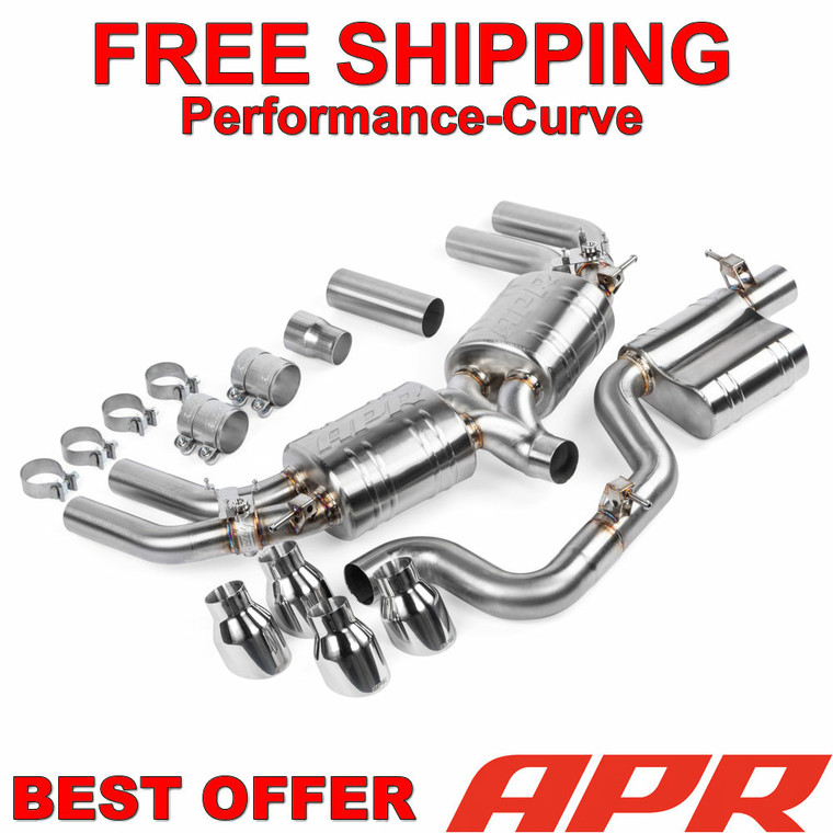 APR Exhaust System Fits 15-20 Audi S3 - CBK0003