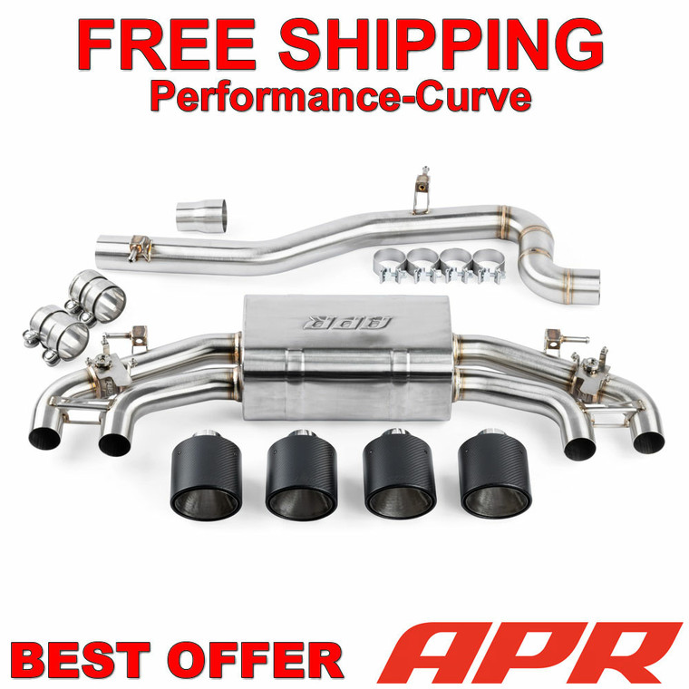 APR Exhaust System Fits 22-25 VW Golf R MK8 - CBK0052