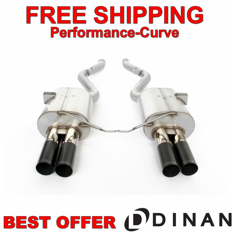 Dinan Axle-Back Exhaust System Fits 08-13 BMW M3 - D660-0027