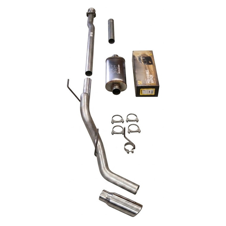 Catback Exhaust w/Magnaflow Muffler 21-26 Ford F-150  2.7 / 3.5 / 5.0