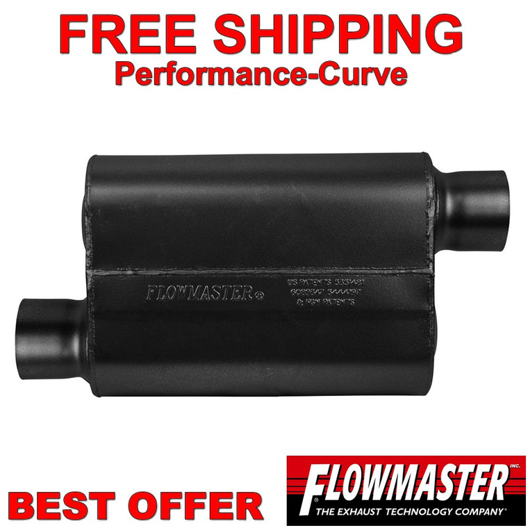 Flowmaster Super 44 Series Muffler 409 Stainless 3" O/O 843048