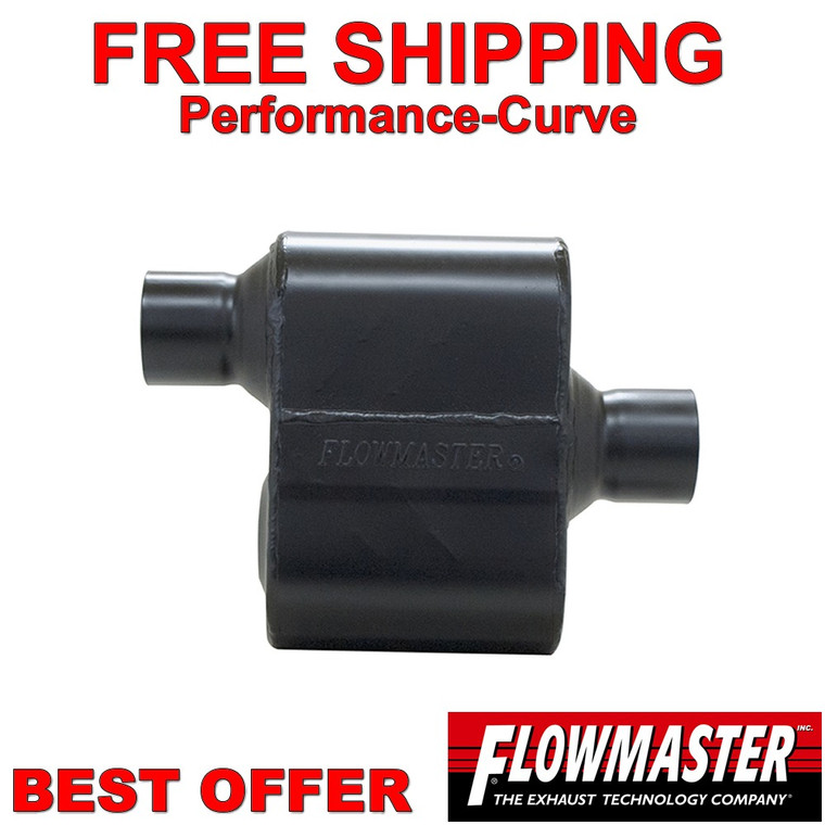 Flowmaster Super 10 Series Muffler 2.5" O/C 842516