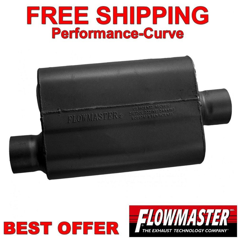 Flowmaster Delta Flow 40 Series Muffler 409 Stainless O/C 3" 843041