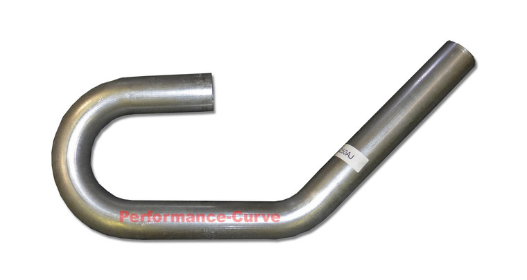 2.5" - 45 & 180 - Aluminized Mandrel Bend Custom Exhaust Pipe Tubing Performance