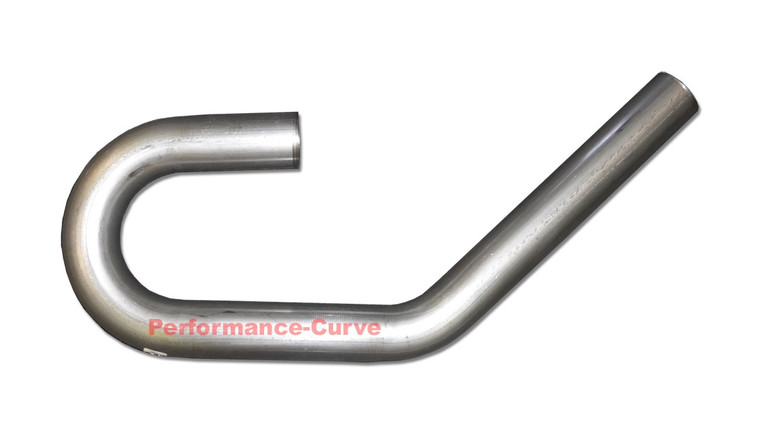 2.5 - 45 & 180 - 409 Stainless Mandrel Bend Custom Exhaust Pipe Tubing Performance