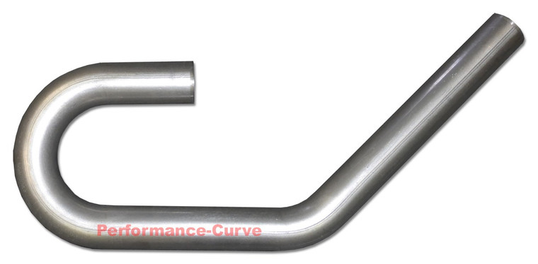 3" - 45 & 180 - Aluminized Mandrel Bend Custom Exhaust Pipe Tubing Performance