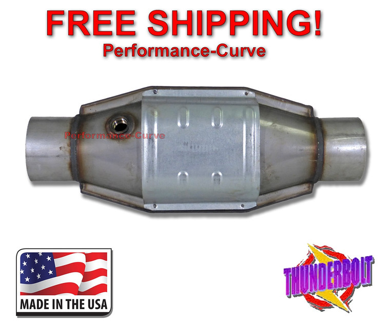 3" Catalytic Converter Universal Exhaust - w/ O2 Sensor Port