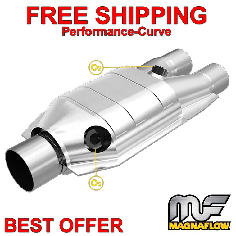 MagnaFlow 2.5" Single / 2" Dual OEM Grade Catalytic Converter OBDII 51667