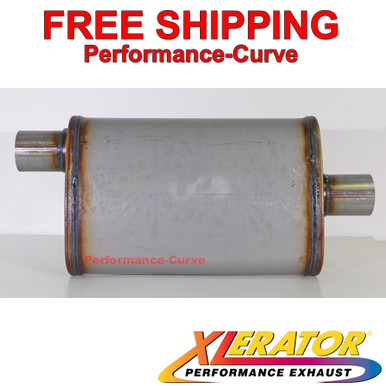 Xlerator Performance Muffler Stainless Steel 2.25