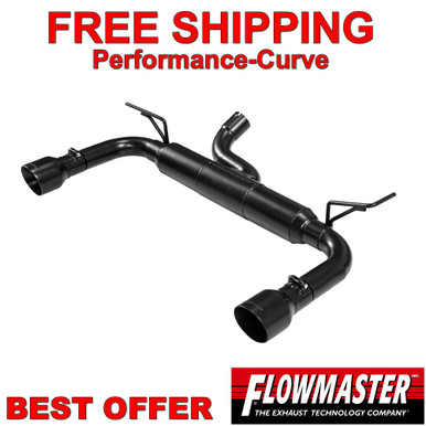 Flowmaster Exhaust Jeep Wrangler JK 2 / 4 Door 3.6L [Axleback- Force I