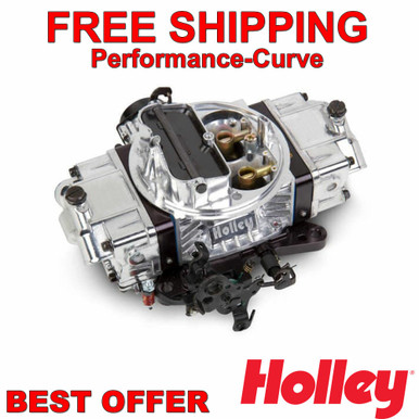 Holley 650 CFM Ultra Double Pumper Carburetor Mech Secondary - 0