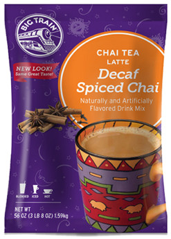 Big Train Decaf Spiced Chai Tea Latte