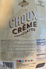 CHOUX CREME Cream Puff Latte, Four 3 Lb. Bags