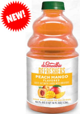 Handcrafted with the highest quality peach and mango fruit juices and purees
Handcrafted with real fruit juice and green coffee extract, a natural energy boost without the "toasted" coffee taste
Carefully crafted with no artificial colors or preservatives