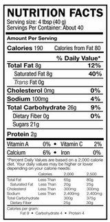 Ingredients: Sugar, Coconut Oil, Corn Syrup Solids, Nonfat Milk, Coffee, Natural and Artificial Flavors, Maltodextrin, Sodium Caseinate (a milk derivative), Silicon Dioxide (anti-caking agent), Salt, Dipotassium Phosphate, Propylene Glycol Esters of Fatty Acids, Mono- and Diglycerides, Carrageenan, Soy Lecithin, Guar Gum, Xanthan Gum, Annatto Extract (for color).