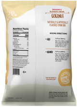 Big Train Dragonfly Coconut Blended Creme Frappe Mix Five 3.5 lb. Bags