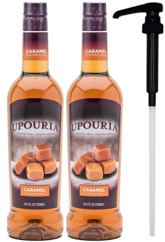 Upouria®’s Caramel Flavored Syrup offers the delightful classic flavor that is perfect for baristas
Flavorful caramel syrup featuring a contrast with a hint of salt
Coffee syrup created for hot, iced, and blended beverages
An obvious choice for cafés, coffee stands, bakeries, and more looking to simplify operations
Suggested use: 3–5 pumps of syrup per beverage, adjusting based on flavor intensity and size
Pump included for consistent portions
Gluten Free
Kosher
Halal
Vegan
Made in USA