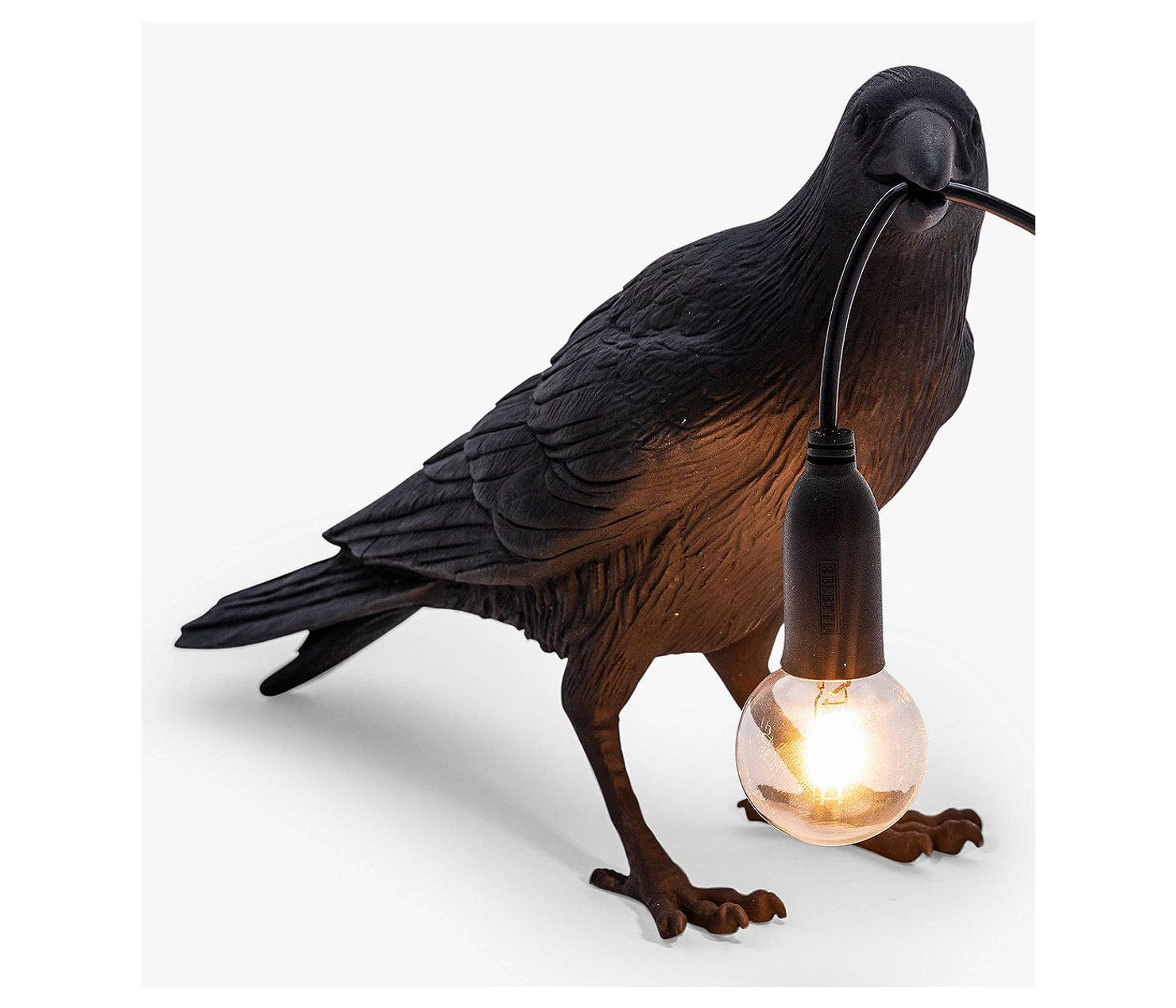 seletti bird table lamp