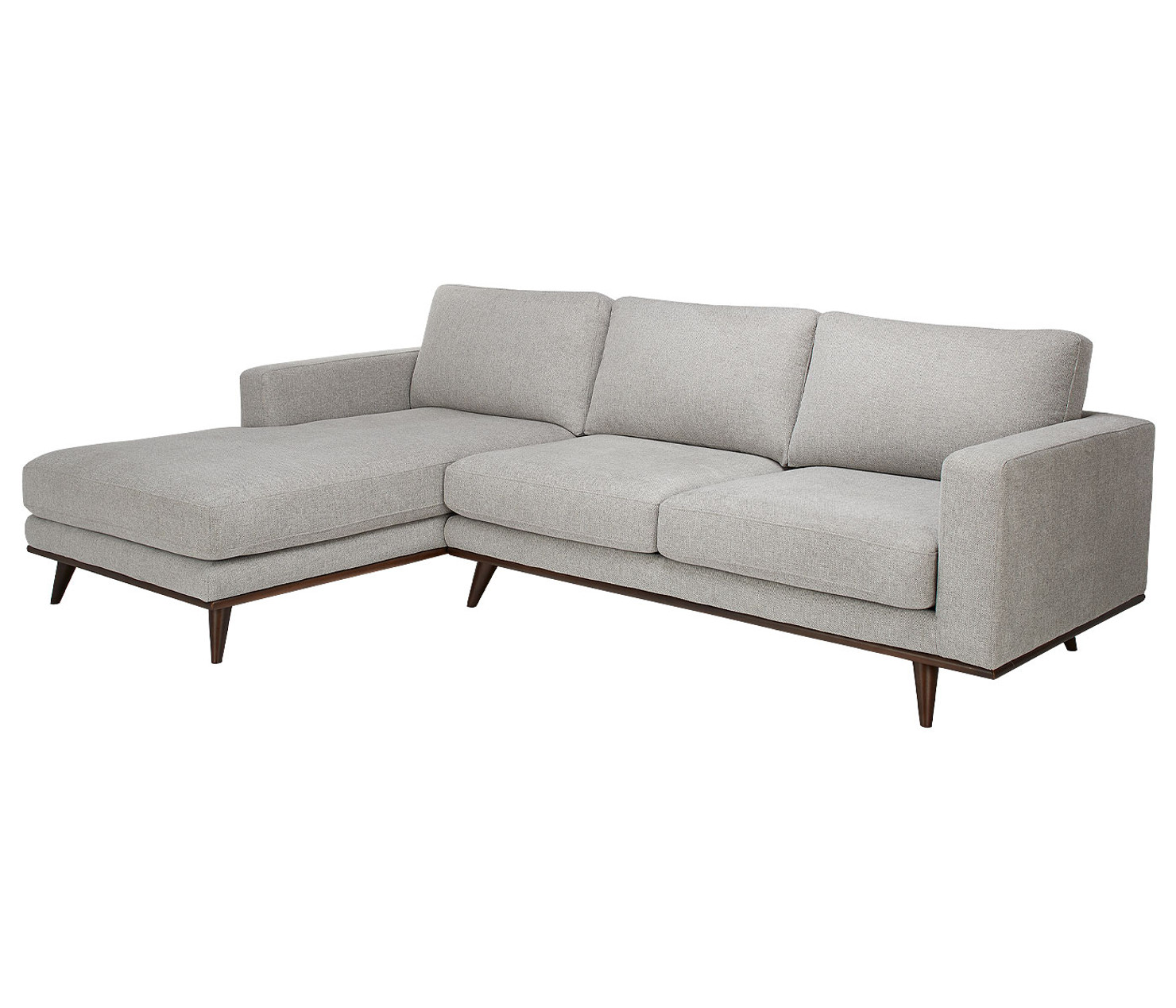 Phinney Fabric Sectional-Fawn - Kasala