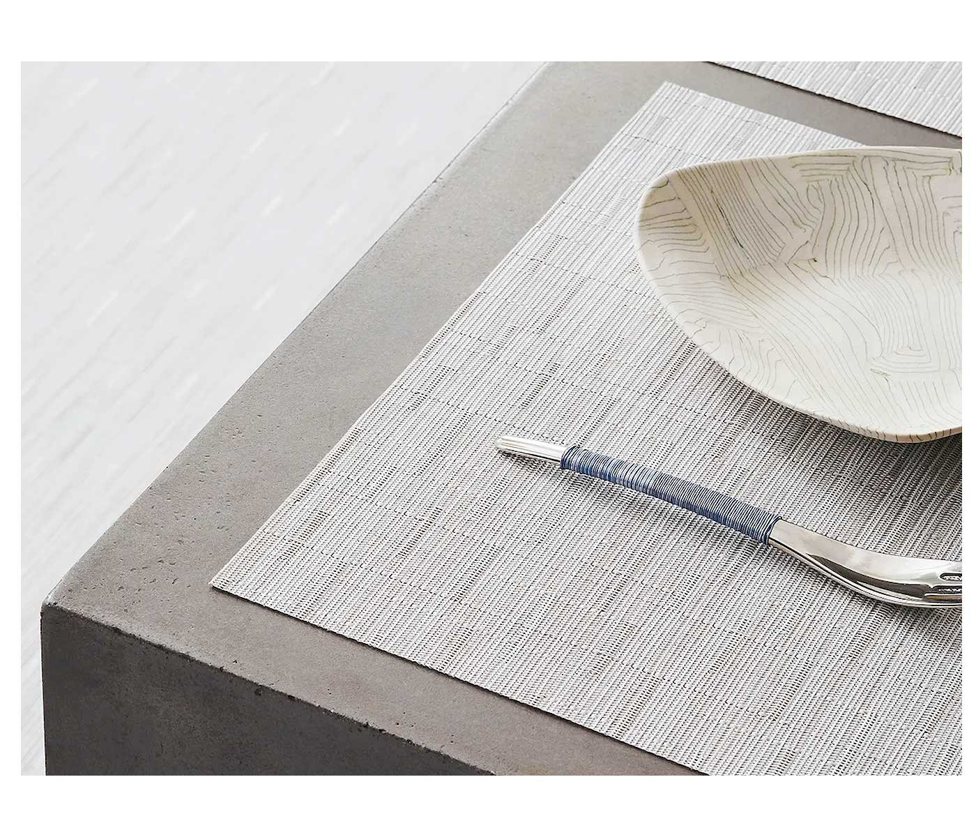 Chilewich Placemat-Bamboo-Chalk - Kasala