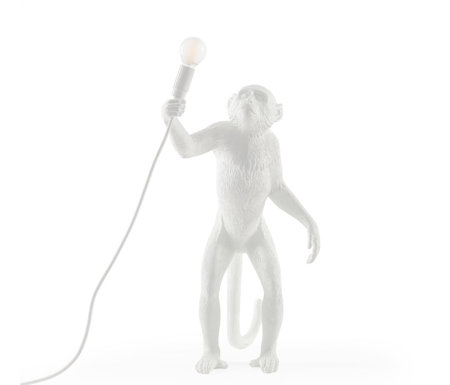 Eigenaardig schroot Geboorteplaats Seletti Standing Monkey Lamp - Kasala