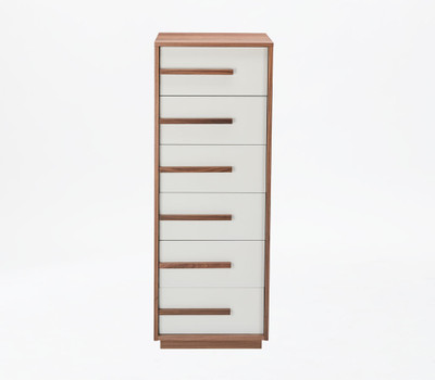 Arbor Tall Chest-Latte/Walnut