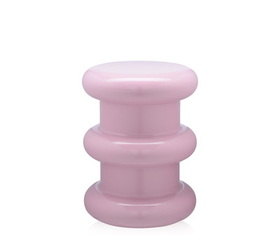 Clearance Kartell Pilastro Stool-Pink