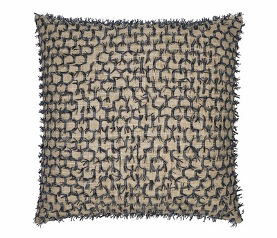 Freya Pillow-Black/Tan