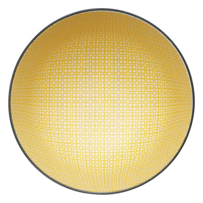 Kiri Bowl-Yellow Lattice