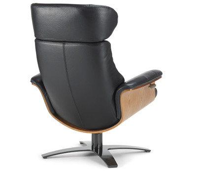 Relax Leather Recliner-Black