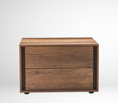 VIP 2 Drawer Nightstand-Dark Knotted Pine