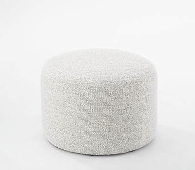 Pezzo Fabric Ottoman-Cloud