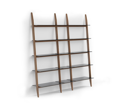 BDI Stiletto Shelving 570212-Walnut