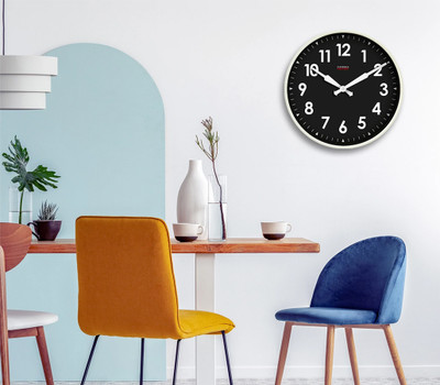 Factory Wall Clock-White