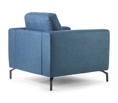 Natuzzi Benson Chair-Blue