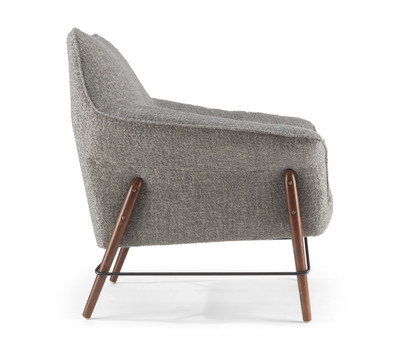Regatta Fabric Arm Chair-Cinder Grey