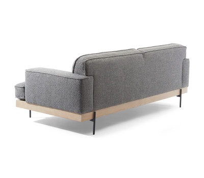 Rialto Fabric Sofa-Cinder Grey