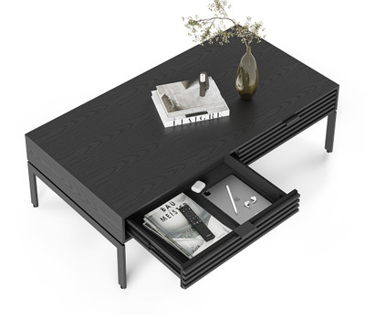 BDI Cora 1172 Coffee Table-Ebonized Ash